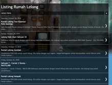 Tablet Screenshot of listingrumahlelong.blogspot.com