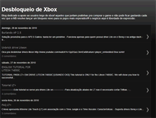 Tablet Screenshot of desbloqueioxbox.blogspot.com