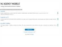 Tablet Screenshot of mjagencymodels.blogspot.com