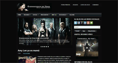 Desktop Screenshot of evanescenceenlinea.blogspot.com