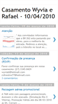 Mobile Screenshot of casamentowyviaerafael.blogspot.com