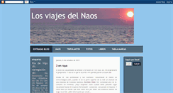 Desktop Screenshot of losviajesdelnaos.blogspot.com