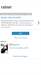Mobile Screenshot of deadloves-rainer.blogspot.com