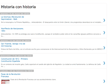 Tablet Screenshot of historiaconhistoria.blogspot.com