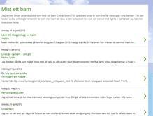 Tablet Screenshot of mist-ett-barn.blogspot.com