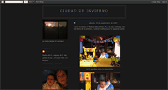 Desktop Screenshot of ciudaddeinvierno.blogspot.com