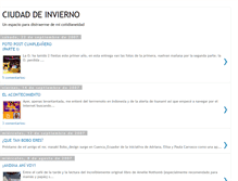 Tablet Screenshot of ciudaddeinvierno.blogspot.com