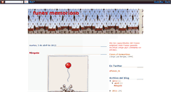 Desktop Screenshot of funes-memorioso.blogspot.com