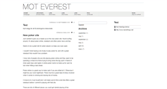 Desktop Screenshot of moteverest.blogspot.com