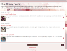 Tablet Screenshot of bluecherryfaerie.blogspot.com