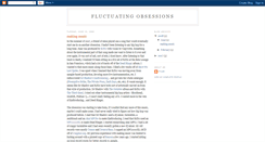 Desktop Screenshot of fluctobsessions.blogspot.com