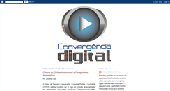 Desktop Screenshot of pesquisaconvergenciadigital.blogspot.com