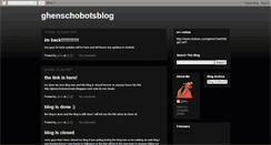 Desktop Screenshot of ghenchoblog.blogspot.com