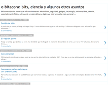 Tablet Screenshot of ebitacora.blogspot.com