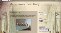 Desktop Screenshot of miniaturowy-swiat.blogspot.com