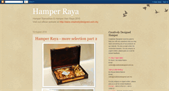 Desktop Screenshot of hamperraya2010.blogspot.com