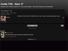 Tablet Screenshot of cerita17-th.blogspot.com