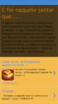 Mobile Screenshot of foinaquelejantar.blogspot.com