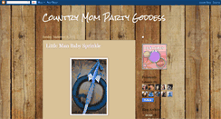 Desktop Screenshot of countrymompartygoddess.blogspot.com