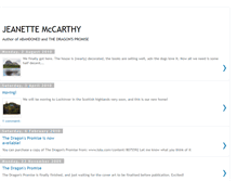 Tablet Screenshot of jeanettemccarthy.blogspot.com
