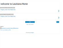 Tablet Screenshot of louisiana-home-800louisiana.blogspot.com