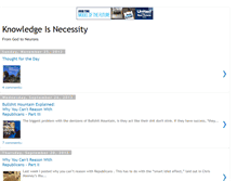 Tablet Screenshot of knowledgeisnecessity.blogspot.com