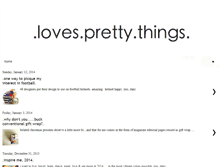 Tablet Screenshot of lovesprettythings.blogspot.com