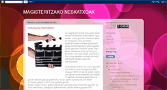 Desktop Screenshot of magisneskak.blogspot.com