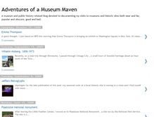 Tablet Screenshot of museummaven.blogspot.com