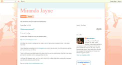 Desktop Screenshot of mirandasjeans.blogspot.com