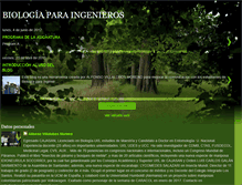 Tablet Screenshot of biologiaingenieros.blogspot.com