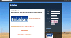 Desktop Screenshot of finwavefinancialservices.blogspot.com