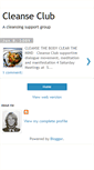 Mobile Screenshot of cleanseclub.blogspot.com