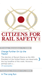 Mobile Screenshot of citizensforrailsafety.blogspot.com