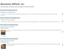 Tablet Screenshot of downtownmilford.blogspot.com