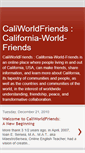 Mobile Screenshot of caliworldfriends.blogspot.com