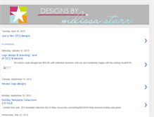 Tablet Screenshot of designsbymelissastarr.blogspot.com