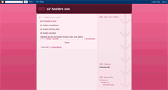 Desktop Screenshot of airhosterssex.blogspot.com