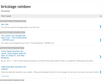 Tablet Screenshot of bricolage-rainbow.blogspot.com