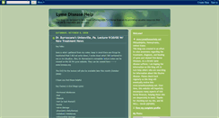 Desktop Screenshot of lymediseasehelp.blogspot.com