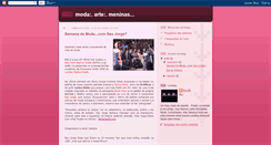 Desktop Screenshot of modaartemeninas.blogspot.com