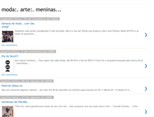 Tablet Screenshot of modaartemeninas.blogspot.com