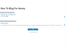 Tablet Screenshot of eddie-howtoblogformoney.blogspot.com