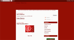 Desktop Screenshot of inter-eterno.blogspot.com