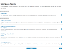 Tablet Screenshot of compassyouth.blogspot.com