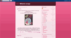 Desktop Screenshot of millamis-scrapbooking.blogspot.com