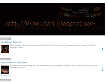 Tablet Screenshot of manutori.blogspot.com