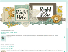 Tablet Screenshot of myhere-rightnow.blogspot.com