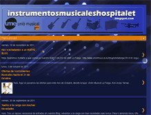 Tablet Screenshot of instrumentosmusicaleshospitalet.blogspot.com