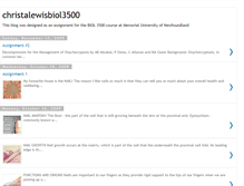 Tablet Screenshot of christalewisbio3500.blogspot.com